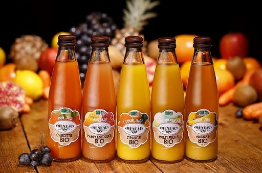 Jus de fruits bio